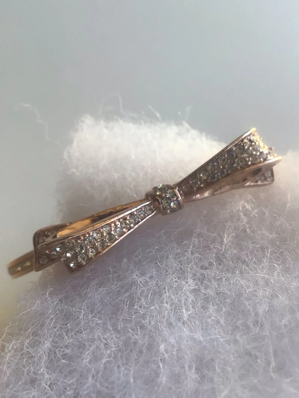 Kate Spade crystal rhinestones jewel bow bracelet